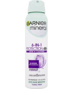 Garnier Mineral / Protection 6-in-1 Floral Fresh 150ml 48h W / Antiperspirant