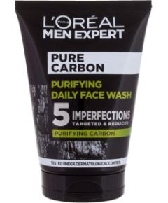 L'oreal Men Expert / Pure Carbon 100ml Purifying Daily Face Wash M / Cleansing Gel