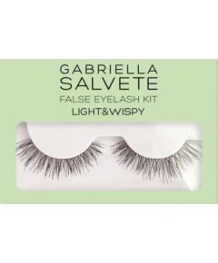 Gabriella Salvete False Eyelash Kit / Light & Wispy 1pc W / False Eyelashes