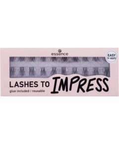 Essence Lashes To Impress / 07 Bundled Single Lashes 1pc W / False Eyelashes