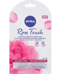 Nivea Rose Touch / Hydrating Under Eye Hydrogel Mask 1pc W / Eye Mask