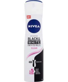 Nivea Black & White Invisible / Clear 150ml 48h W / Antiperspirant