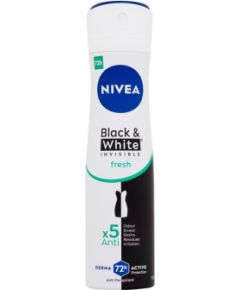 Nivea Black & White Invisible / Fresh 150ml 72h W / Antiperspirant