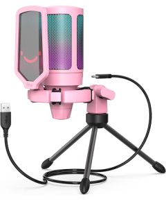 FIFINE A6VP RGB Pink Microphone / FIFINEA6VP