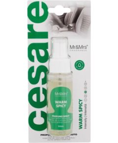 Mr&mrs Fragrance Cesare / Car Spray Perfume 50ml Warm Spicy