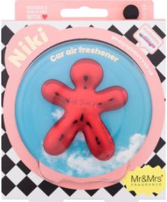 Mr&mrs Fragrance Niki 1pc Peppermint Chrome U / Car Air Freshener