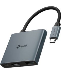 TP-Link UH3020C interface hub USB Type-C 5000 Mbit/s Grey