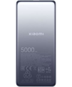 Xiaomi Power Bank Ultra Slim 20W Fast Charge Ārējās uzlādes Baterija 5000 mAh