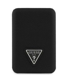 Guess   PU Grained Triangle Logo MagSafe Powerbank 5000mAh Black