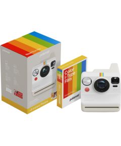 Polaroid Now Gen 3 Bundle, pebble white