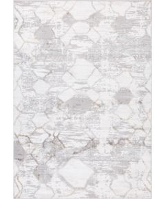 Carpet SALAMANCA-3, 133x190cm, silver/white