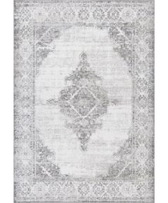 Carpet SALAMANCA-1, 200x285cm, white/grey