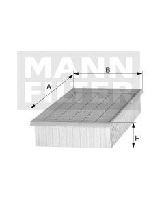 Mann-filter Gaisa filtrs C 30 125/4