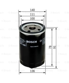 Bosch Eļļas filtrs 0 451 103 368