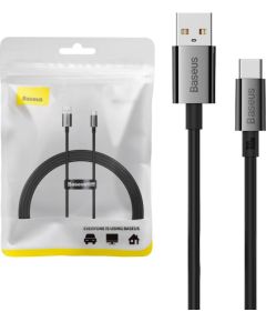 Cable USB do USB-C Baseus Superior 100W 1,5m (black)