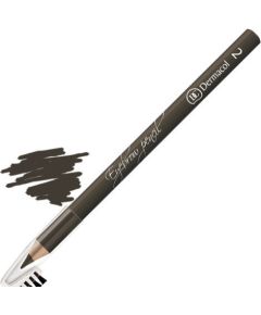 Dermacol Eyebrow Pencil No.2 kredka do brwi odcień 2 1.6g