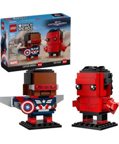 LEGO 40668 Super Heroes - Figurki Kapitana Ameryki i Czerwonego Hulka