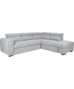 Corner sofa bed ODELIA-2 RC, grey