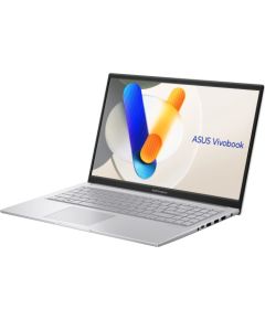 ASUS Vivobook 15 X1504VA-BQ1038W i3-1315U 15.6"FHD IPS 60Hz 250nits AG 16GB DDR4 SSD512 Intel UHD Graphics WLAN+BT Cam720p 42WHrs Win11 Cool Silver