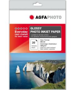 Agfaphoto fotopapīrs A4 Everyday Glossy 180g 20 lapas