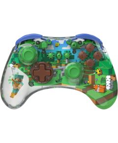 PDP wireless controller REALMz Nintendo Switch, Minecraft forest biome