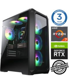 INTOP Ryzen 7 5700X 32GB 500SSD M.2 NVME RTX3050 6GB no-OS