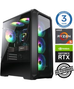 INTOP Ryzen 5 5600X 32GB 500SSD M.2 NVME RTX4060 8GB no-OS