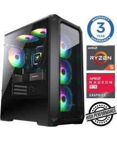 INTOP Ryzen 5 5500 32GB 1TB SSD M.2 NVME RX580 8GB no-OS