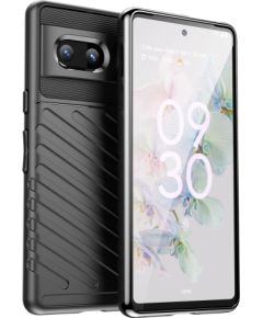 Hurtel Thunder Case flexible armored cover for Google Pixel 7 black