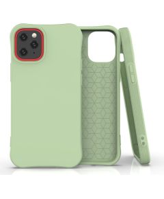 Fusion Solaster aizmugurējais silikona korpuss Apple iPhone 12 Pro Max Green