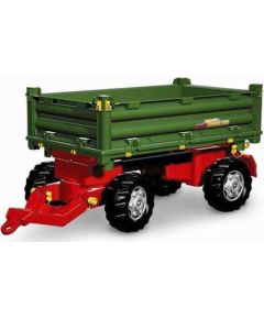 Rolly Toys Rolly Toys rollyTrailer Przyczepa Rolly Multi dwuosiowa zielona