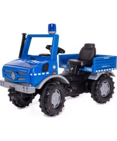 Rolly Toys Ciężarówka Samochód na pedały Unimog Merc-Benz Policja