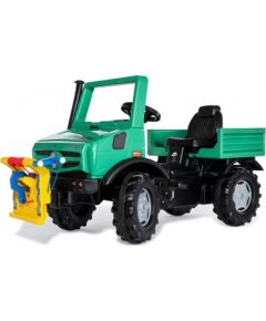 Rolly Toys Ciężarówka Samochód na Pedały Unimog Mercedes-Benz Wyciągarka