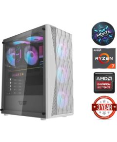 MDD Ryzen 7 5800X 32GB 4TB SSD RX 7700 XT NoOS White