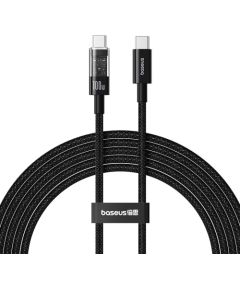 Baseus Gem USB C to USB C fast charging cable 2 m 100 W Black