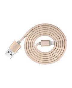 Devia   Fashion Series Cable for Lightning (MFi, 2.4A 1.2M) champagne gold