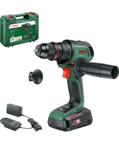 Bosch Urbjmašīna-skrūvgriezis AdvancedDrill 18V-80 QuickSnap; 18 V; 1x2,5 Ah akum.; ar koferi