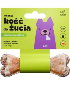 Brit AZANKI Bone with insects and coconut S/M - dog treat - 12 cm