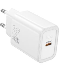 Charger Hoco N62 30W GaN USB-C white