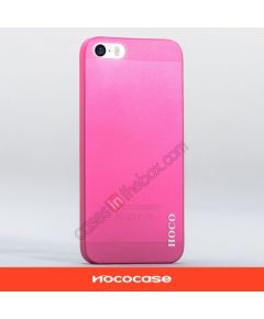 HOCO Ultra thin transparent Hard Back Cover Case For iPhone 5S/5 - Blue (Ir veikalā) [CLONE]