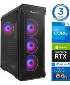 INTOP AQUA i5-13400F 32GB DDR5 2TB SSD M.2 NVME RTX5070 12GB WIN11