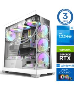 INTOP AQUA i5-14400F 32GB DDR5 1TB SSD M.2 NVME RTX5070 12GB WIN11