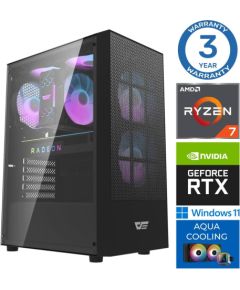 INTOP AQUA Ryzen 7 7700X 64GB DDR5 500SSD M.2 NVME RTX4060Ti 8GB WIN11