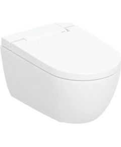 Geberit pods Aquaclean Alba, stiprināms pie sienas, 375x565 mm, ar bidē funkciju, balts KeraTect