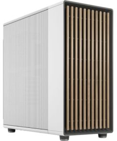 Fractal Design North XL RC Chalk TG Clear PC-Gehäuse, Midi-Tower, ATX, Tempered Glass - weiß