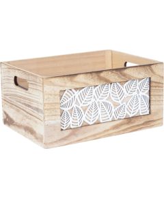 Wooden box KASEKE 36x26x18cm, natural