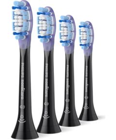 Philips Sonicare G3 Premium Gum Care zobu birstes uzgaļi, 4gab, melns - HX9054/88