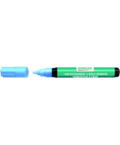 STANGER chalk MARKER,  3-5 mm, blue, 4 pcs 620025