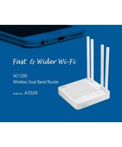 TOTOLINK A702R AC1200 Wireless Dual Band Router