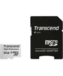 MEMORY MICRO SDXC 64GB W/ADAPT/C10 TS64GUSDXC10V TRANSCEND